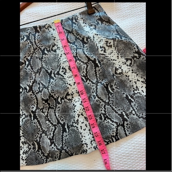 Veda python leather skirt - Picture 7 of 12